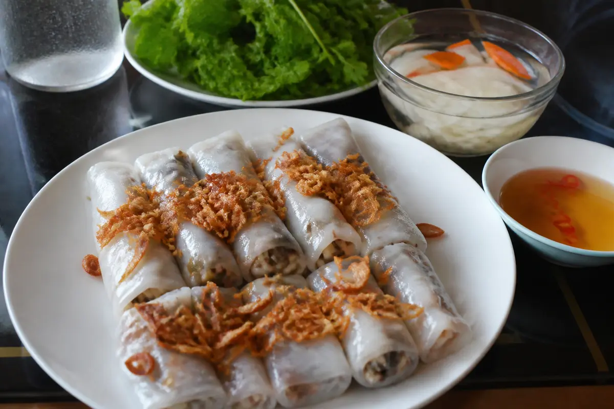 Banh Cuon : recette facile des crêpes vietnamiens à la vapeur