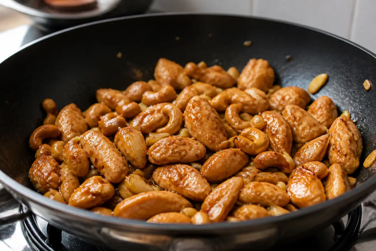 Poulet aux noix de cajou : Recette thaï simple et savoureuse